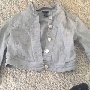 rue 21 grey jacket